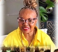 Linda Wheatfall Cornelius in a yellow top