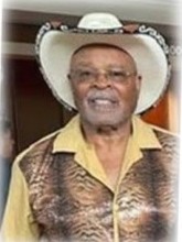 Raymond Wheatfall Jr. in a white cowboy hat
